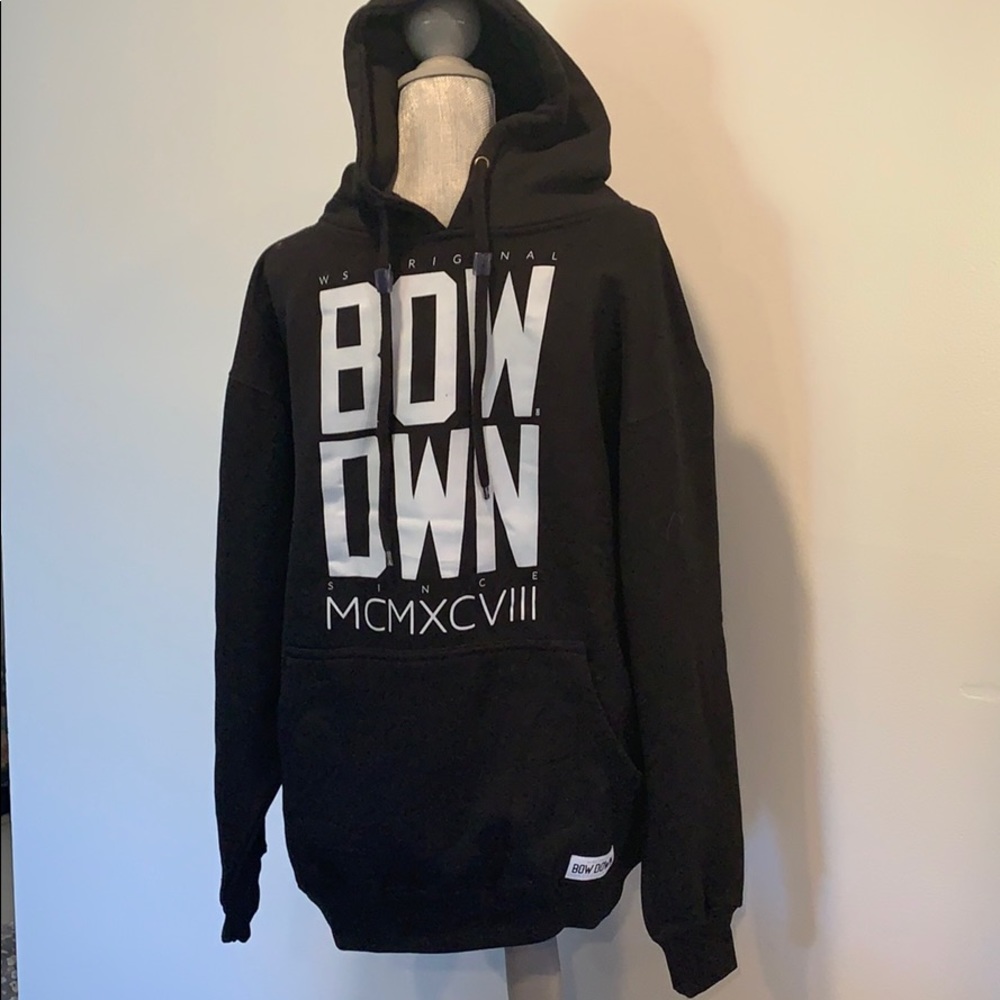 BowDown Men’s Hoodie BOW DWN Black Medium